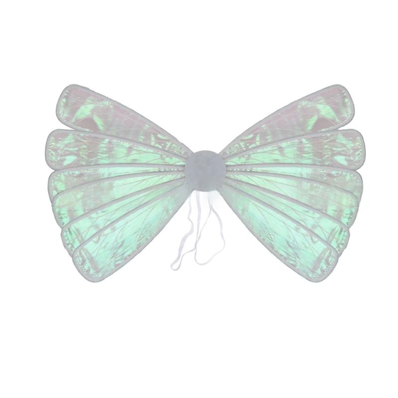 Vibrant Butterfly Shaped Wing For Kids Dressing Up Soft Breathable Mesh Safe For Childrens Costume Parties Stage Performances
