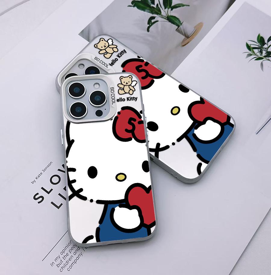 Sanrio Hello Kitty White Phone Case for Apple 16 iPhone 12 Pro