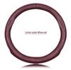Genuine Leather Luxgen Steering Wheel Cover - Universal Fit for U6, Big 7, S5, U5, 7MPV, Na 5, Rui 3 Models