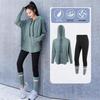 High-End Women's Yoga & Pilates Sportswear - 2024 Autumn Two-Piece Suit