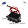 Digital Voltmeter DC Waterproof Resistant Voltmeter Display Voltage Tester Meter for Motorcycle Car Tool Accessories