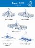 CB Japan Laundry Drying Rack, Blue x Light Blue, Aluminum Frame, 48 Pinch, Hanger, for Bulk Drying, Freestanding Hooks, Kogure x Laundry Teacher