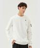 LECOQ Cotton Brushed Spandex Sweatshirt Cream (Qp423Efsn1) (Type A)