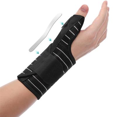 Durable And Safe Breathable Wrist Thumb Splint Adjustable Thumb Wrist Support Brace For Wrist & Thumb Injuries Scaphoid Fractures And Sprains