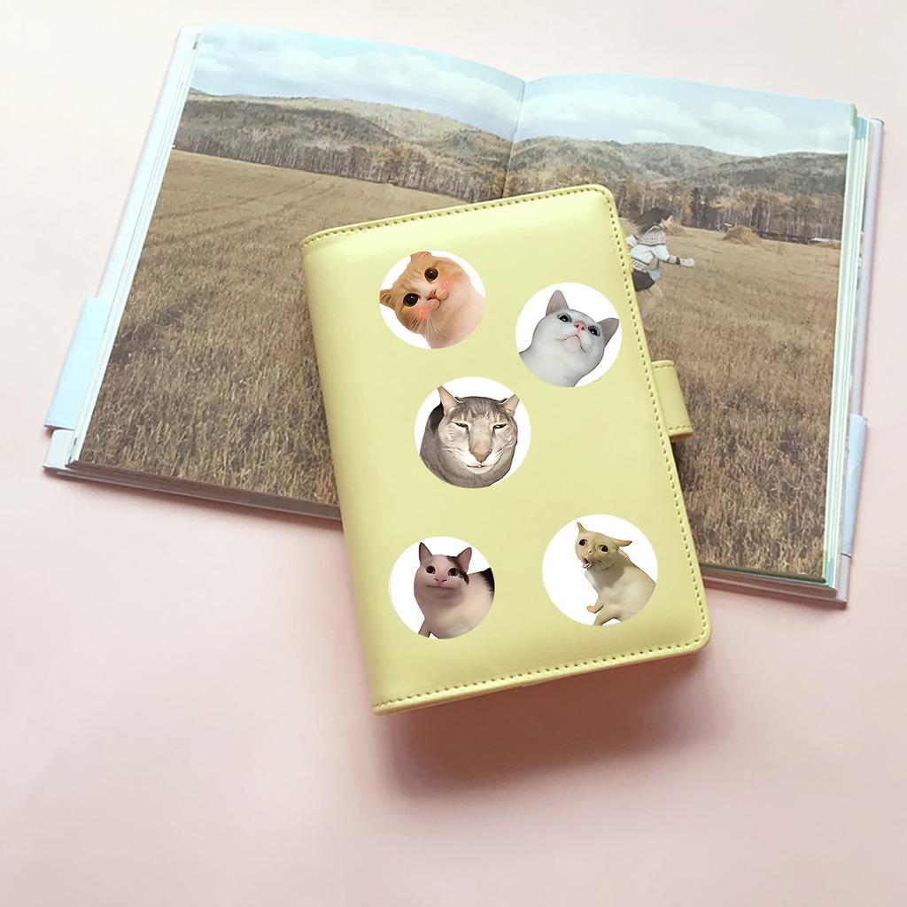 100-500Pcs High-Quality Cartoon High-Quality Meme High-Quality Cat High-Quality Stickers High-Quality For High-Quality School High-Quality Reward