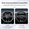PLXI9 Suitable for Honda's Breathable Holes Leather Steering Wheel Cover Segmented Quick Release Design Non-Slip and Durable Civic Fit 8TAccord 9 10 