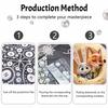 Disney Zootopia Pearl Painting Handmade DIY Pearl Art Painting Simple Living Room Hanging Painting Decoration