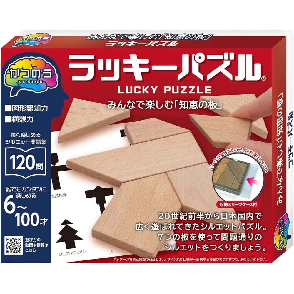 Hanayama Puzzle Exercise Katsu No Lucky Puzzle Age 6 and Up Educational Toy