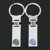 Car Keychain Waist Hanging Metal Keyrings for Volkswagen VW Beetle BORA GTI GOLF PASSAT Polo SCIROCCO Sharan TIGUAN TOURAN Ae8