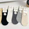 Women's Breathable Mesh Ankle Socks, Non-Slip, Cotton, Invisible, Low-Cut for Summer