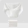 5Pcs/Set Cotton Women Panties Sexy Underwear White Girls Briefs Solid Soft Panty Breathable Underpants Mid Waist Female Lingerie