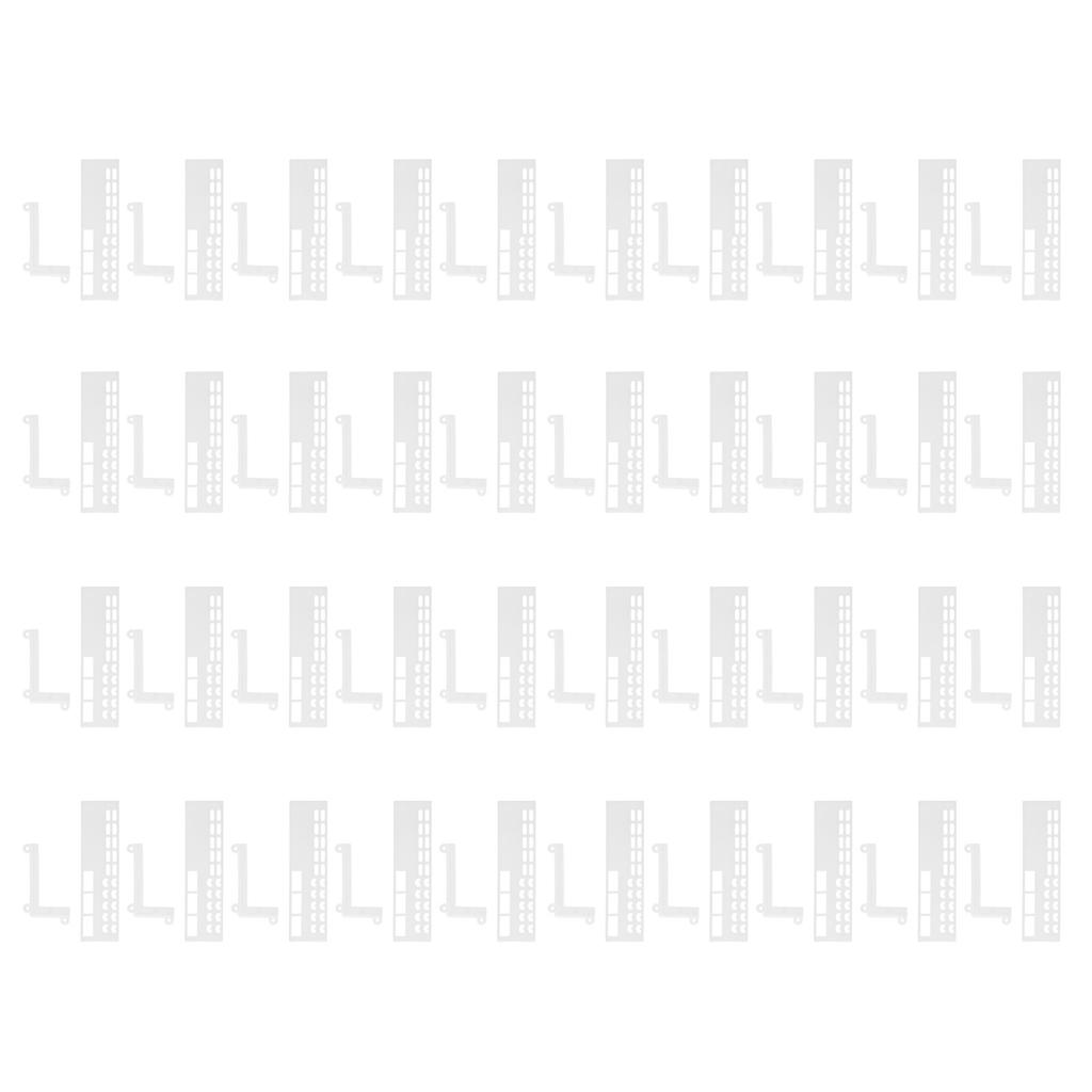 40Set Bee Anti Escape Tool Plastic Beehive Bees Baffle Device Beekeeping Accessory
