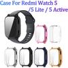 TPU All-inclusive Case for Redmi Watch 5 / 5 Lite / 5 Active Soft TPU Plating Protector Watch Cover Suit for Redmi Watch