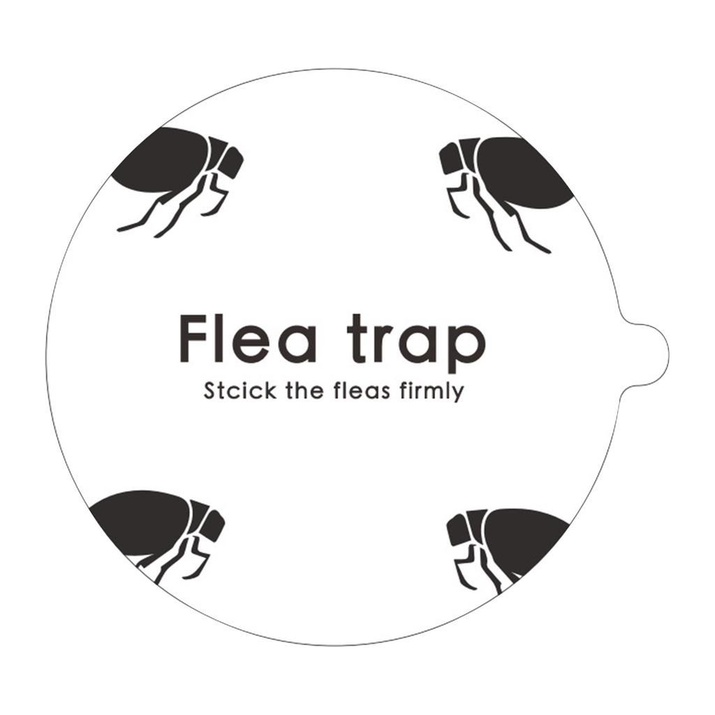 5pcs Disposable Sticker Trapest Sticky Dome Flea Trap Refill Fits Trap Flea Trap