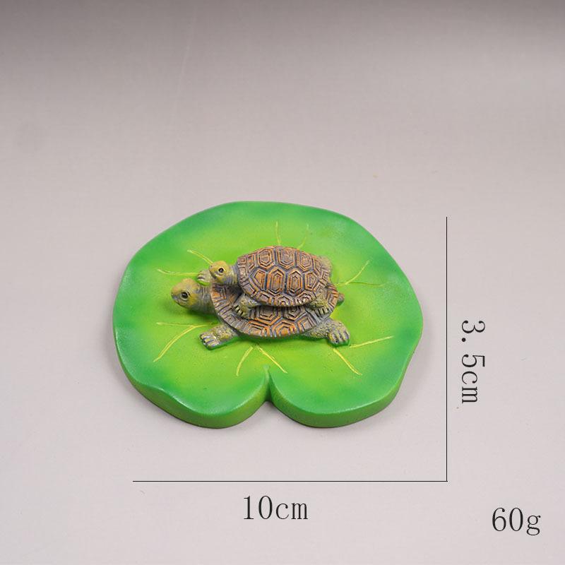 

Creative Floating Turtle Ornament Fun Pond Fish Tank Garden Decor Versatile Courtyard Decor Ideal Gift