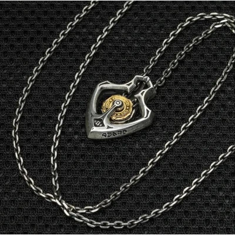 Collana Meccanica Mobile Dominante Collana alla Moda Pendente di Alta Gamma