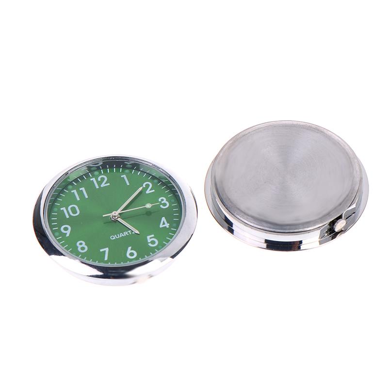 Automobile Air Outlet Dashboard Clock Stick-On Electronic Noctilucent Decoration Auto Ornament Car Accessories For Car