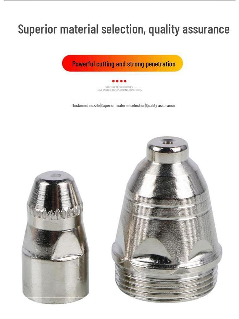 Hafnium Wire Electrode Nozzle for P80 Plasma Cutter, Compatible with LGK-100.