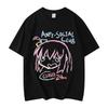 Bocchi The Rock Anime Merch T-shirt Men Women Clothing Fashion Y2k Short Sleeve T-shirts High Quality Cotton Oversized T Shirts