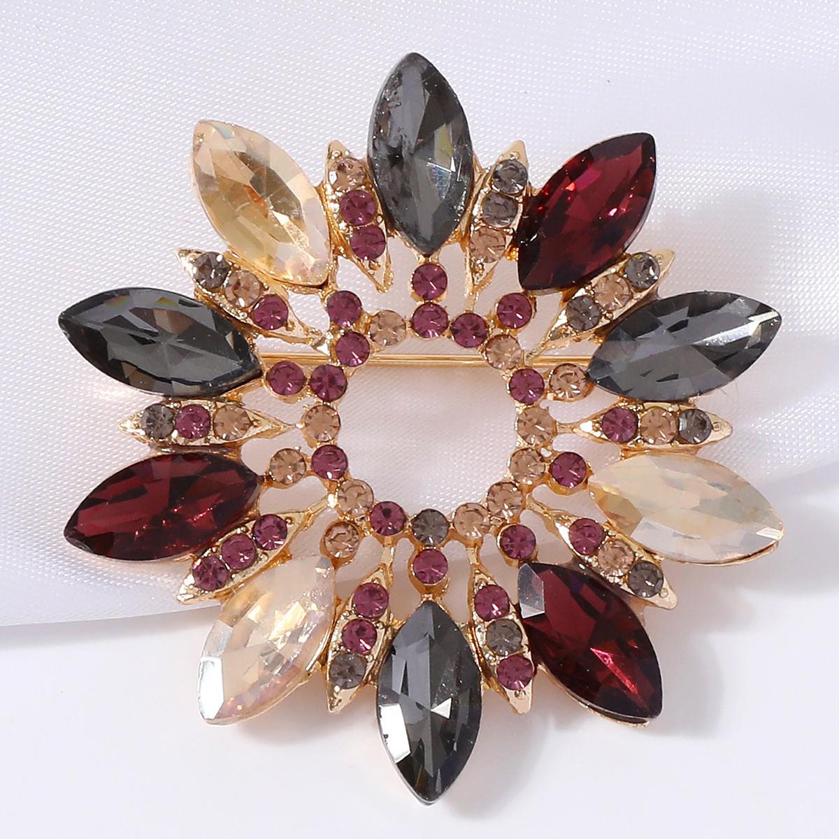 

Красочная ретро женская брошь-корсет - Элегантная булавка для костюма в европейском стиле