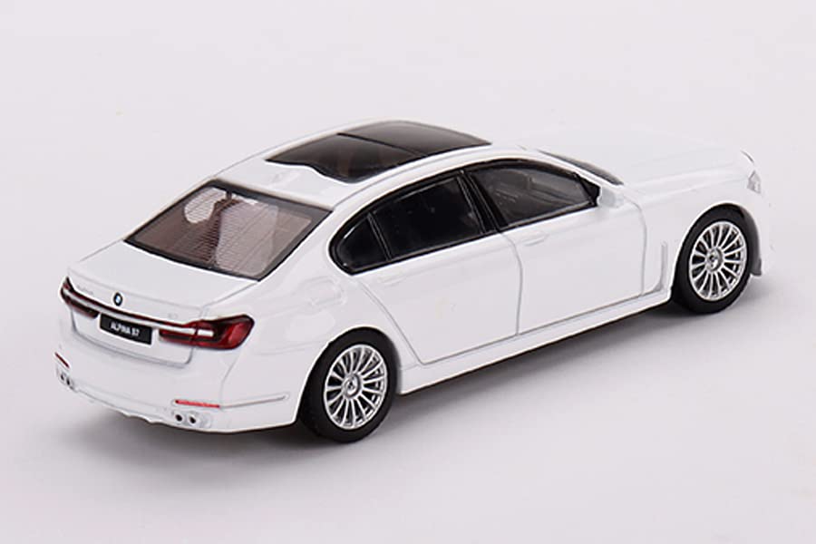 TrueScale Miniatures MINI GT 164 BMW Alpina B7 xDrive Alpine White Right-hand drive Finished product