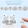 Weiche flüssige Silikon-In-Ear-Kopfhörer-Schutzhüllen für Apple AirPods Pro 3 Ersatz-Silikon-Ohrstöpsel Anti-Rutsch-Ohrkappen