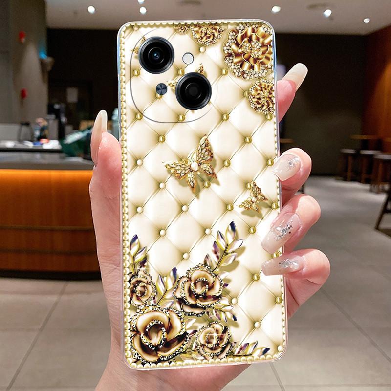 For Tecno Spark Go 1 Case Pop9 Luxury Dragon Cute Cool Boys Girls Transparent Back Cover Techno Spark Go 1 1s Pop 9 Phone Case