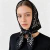 Cashew Flower Scarf Women Head Scarf Printed 90cm Female Shawl Wrap Soft Luxury Feel Large Square Scarf Summer Accessories