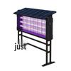 Large Solar Mosquito Killer Lamp: Rainproof Outdoor Model for Parks, Hospitals, and Schools - Attracts and Eliminates Mosquitoes and Flies.