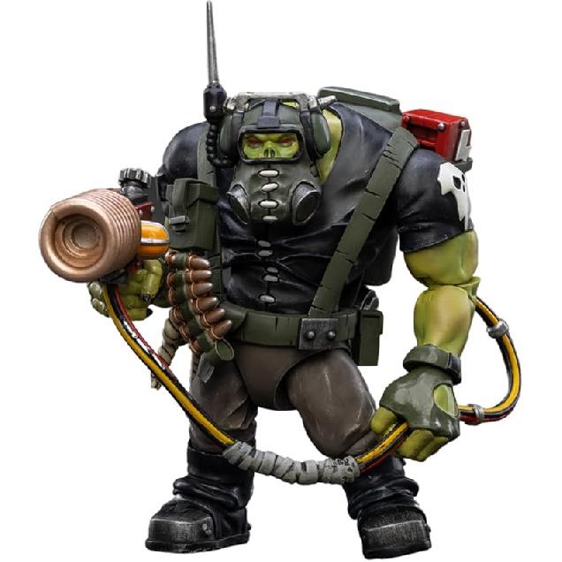 

JOYTOY 1/18 Экшн-фигурка Warhammer 40,000 Орки Коммандос Мальчик связи Коллекционная модель Вагзук (5 дюймов) Wagzuk