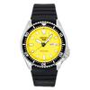 5 Sports SKX Redux Silicone Strap Yellow Dial Automatic SRPL87K1 100M Men's Watch