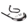 Split Pipe Exhaust Muffler For 2 Stroke 50cc 66cc 80cc 100cc Engine Gas Motorized Bicycle Motor Bike Parts