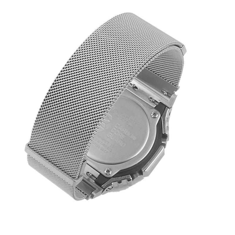 Per Casio Farm Oak GA2100 GM2100 GA2110 Cinturino modificato in metallo per orologio GST-B200 Rete milanese Acciaio inossidabile Cinturino Braccialetto a catena
