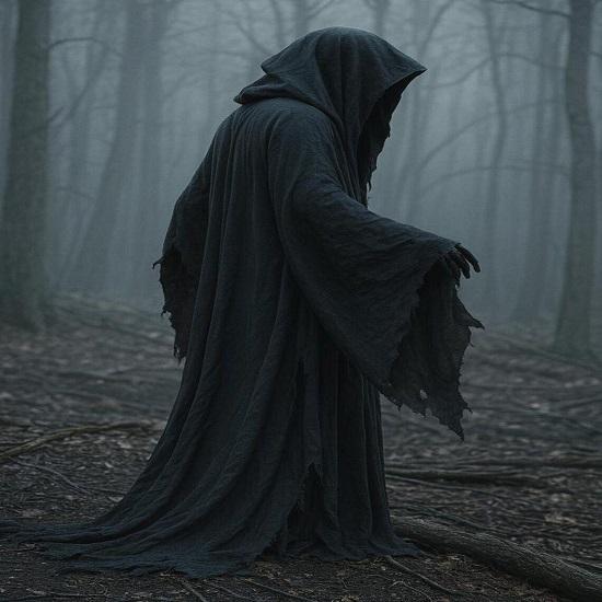 Ring Wraith Costume with Nazgul Black Cape Perfect for Themed Parties, Cosplay Halloween  Best Gift for Him
