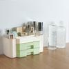 Influencer Cosmetics Dustproof Storage Box - Women's Desktop Drawer Organizer for Skincare and Dressing Table.