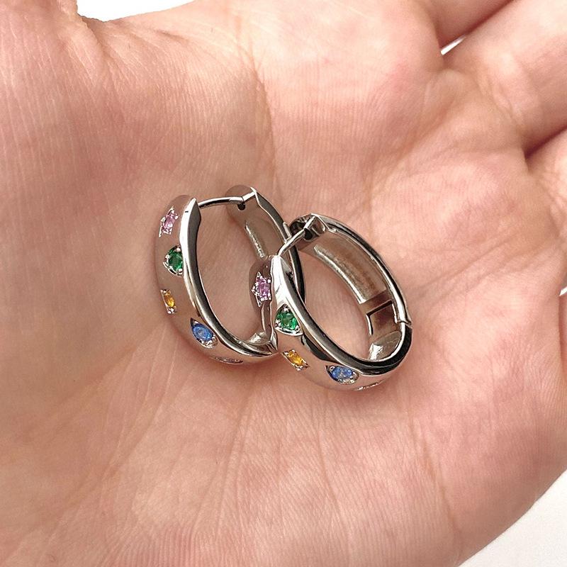 Zircon Star Stud & Ear Cuff Set for Women: Sweet Summer Style