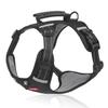DUOMM HT-524 Breathable Pet Dog Harness Reflective Puppy Safety Vest with Control Handle ST - Yellow