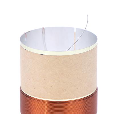 1 Stück Lautsprecher Schwingspule Geflochtene Kupferlitze Bass Schwingspule 2 Lagen Lautsprecher Aluminium Schwingspule Reparaturzubehör
