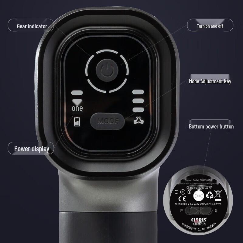 CLORIS-G758 Percussion Massage Gun