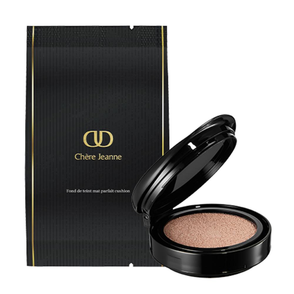 

Cher Jeanne Fondant Matte Parfait Cushion Refill, Light No. 19, 1 шт.