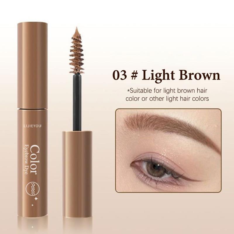 

3 кольори Стійка Фіксуюча Туш-Крем для Брів Водонепроникна Забарвлюючий Колір Швидкосохнучий Гель для Брів З Щіточкою Краса Очей Макіяж 3