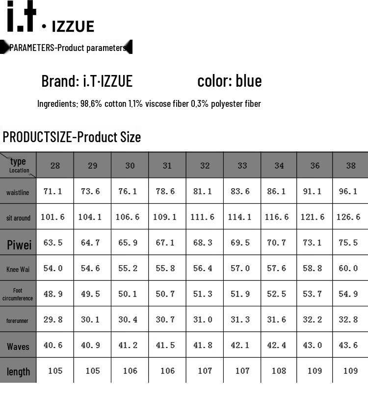 Izzue IT Men's Distressed Loose Straight-Leg Jeans