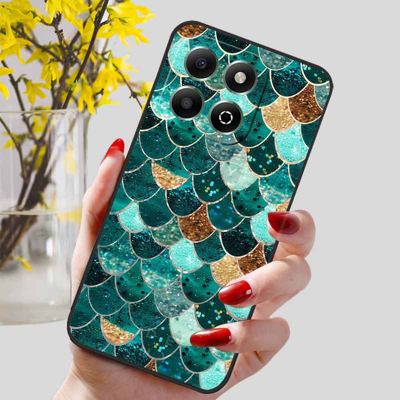 Für Honor 200 Smart Case Mode Marmor Weiche TPU Silikon Rückabdeckung Für Honor200 Smart 5G Handyhüllen 6,8'' Honor 200Smart Hülle