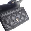 CHANEL  AP0214_Y01864_C3906 Card Case black Women