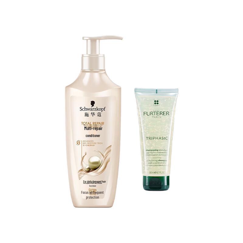 Schwarzkopf Repair Conditioner & Rene Furterer Fortifying Shampoo Set
