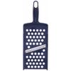 Delish Kitchen Pearl Metal Grater, Navy, 24.5 x 9 x 2 cm, PC Slicer, CC-1268