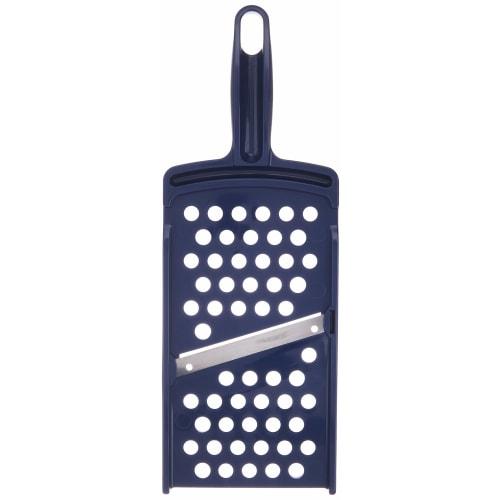 Delish Kitchen Pearl Metal Grater, Navy, 24.5 x 9 x 2 cm, PC Slicer, CC-1268