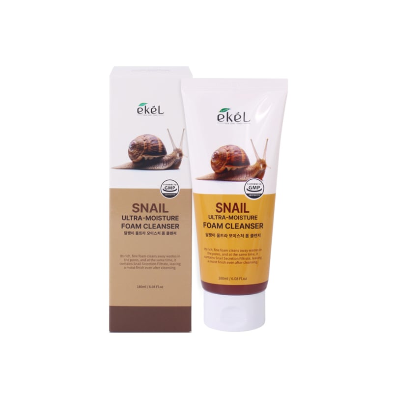 Ikel Ultra Moisture Foam Cleanser 180ml Snail / Cleansing Foam