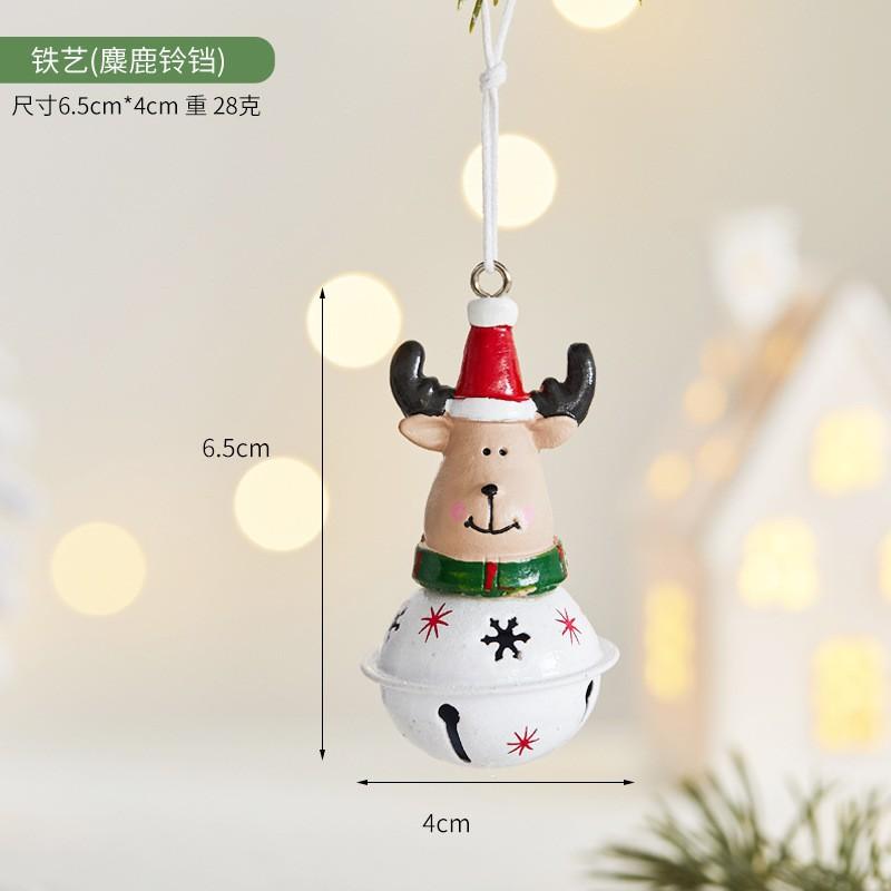 New Christmas Wrought Iron Decorative Cabin Mailbox Indoor And Outdoor Decorations, Bar, Shopping Mall Window Ornaments