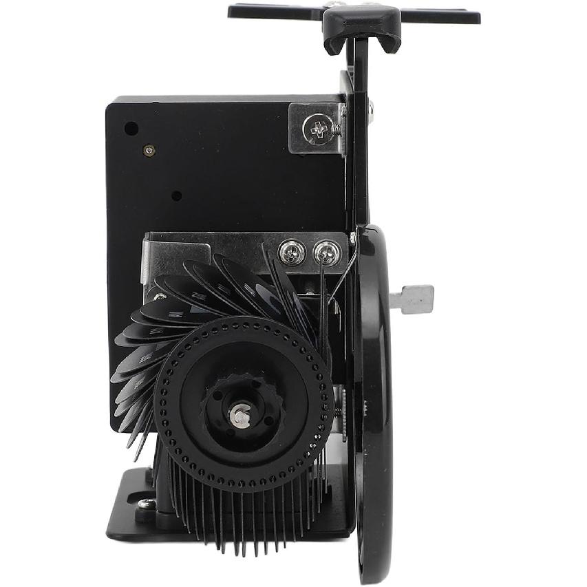 Desk Clock Bicycle Shape Flip Vintage Decor Clock for Desk Clock Flip Down Clock Novelty Desk Clock (Black)